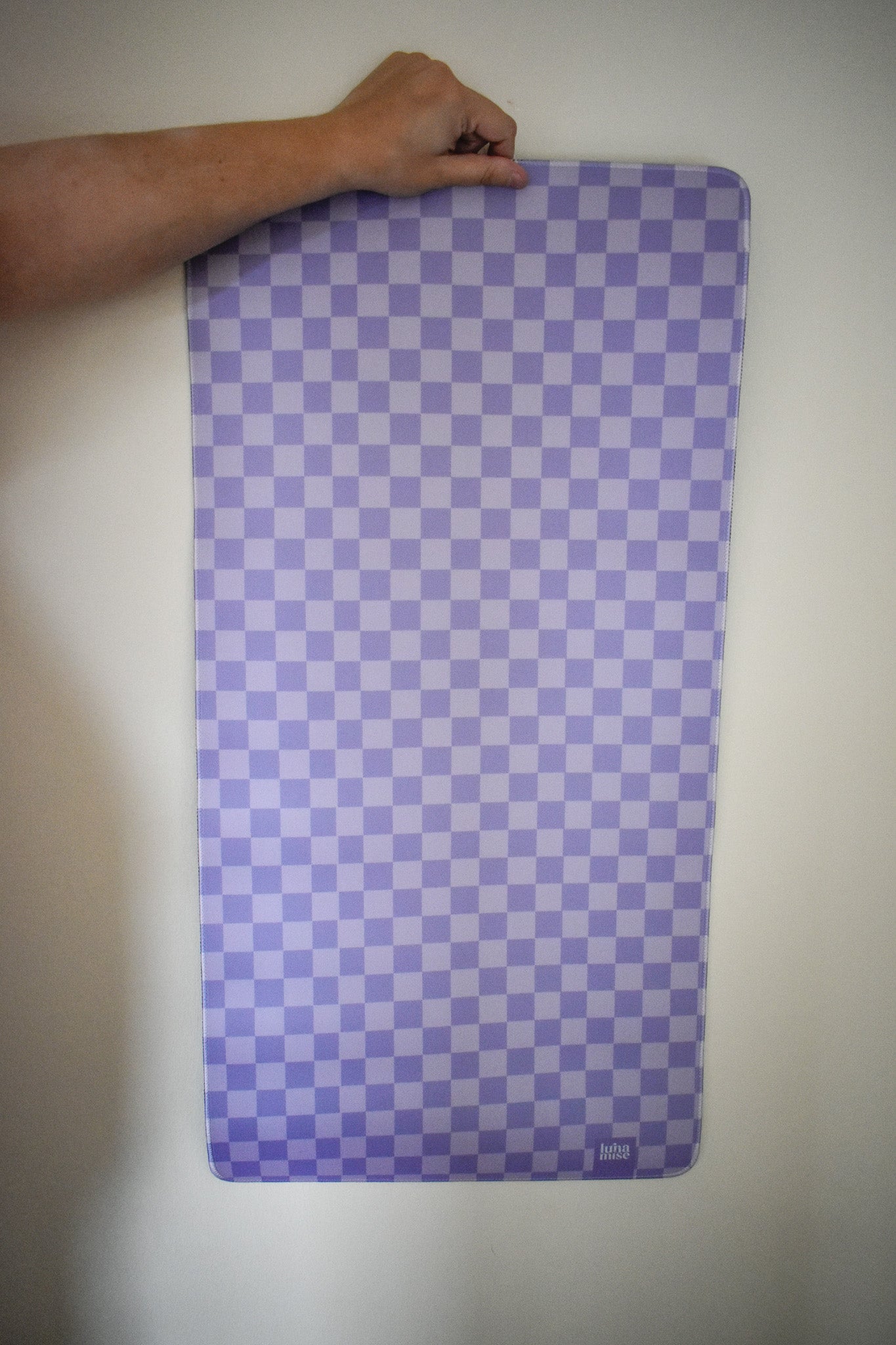 Purple Checkered
