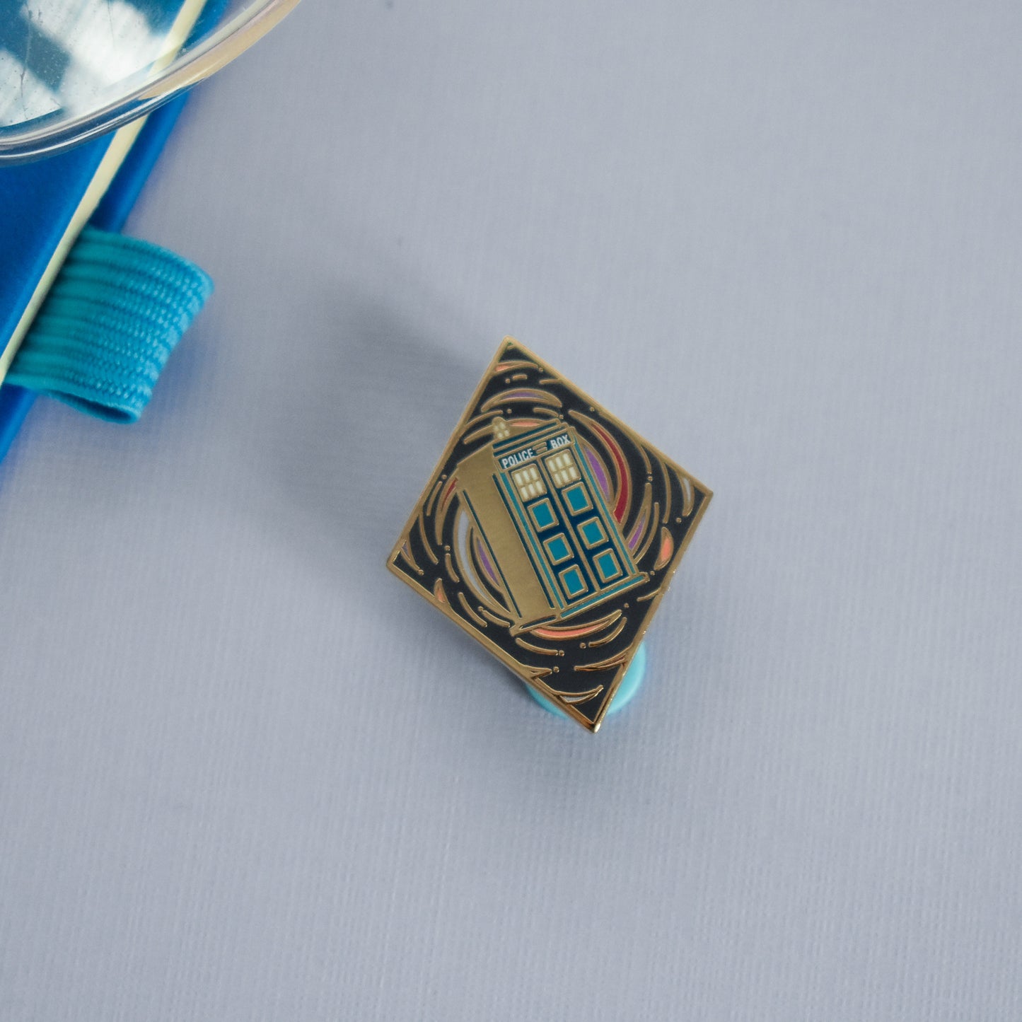 Doctor's Transport Enamel Pin