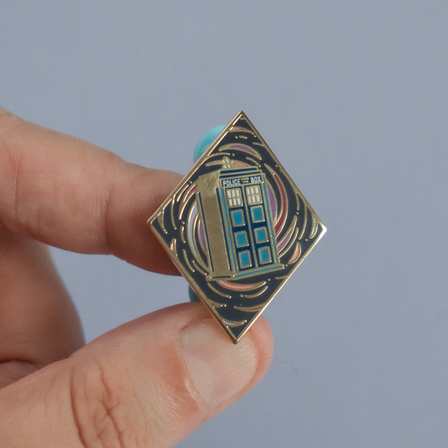 Doctor's Transport Enamel Pin