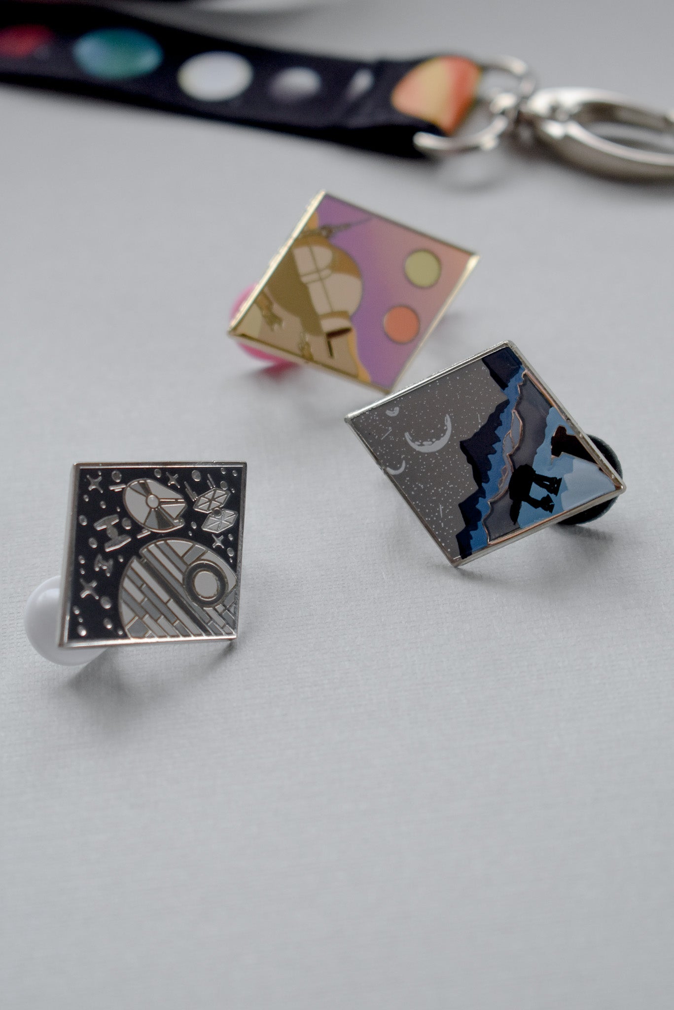 Frost Planet Enamel Pin