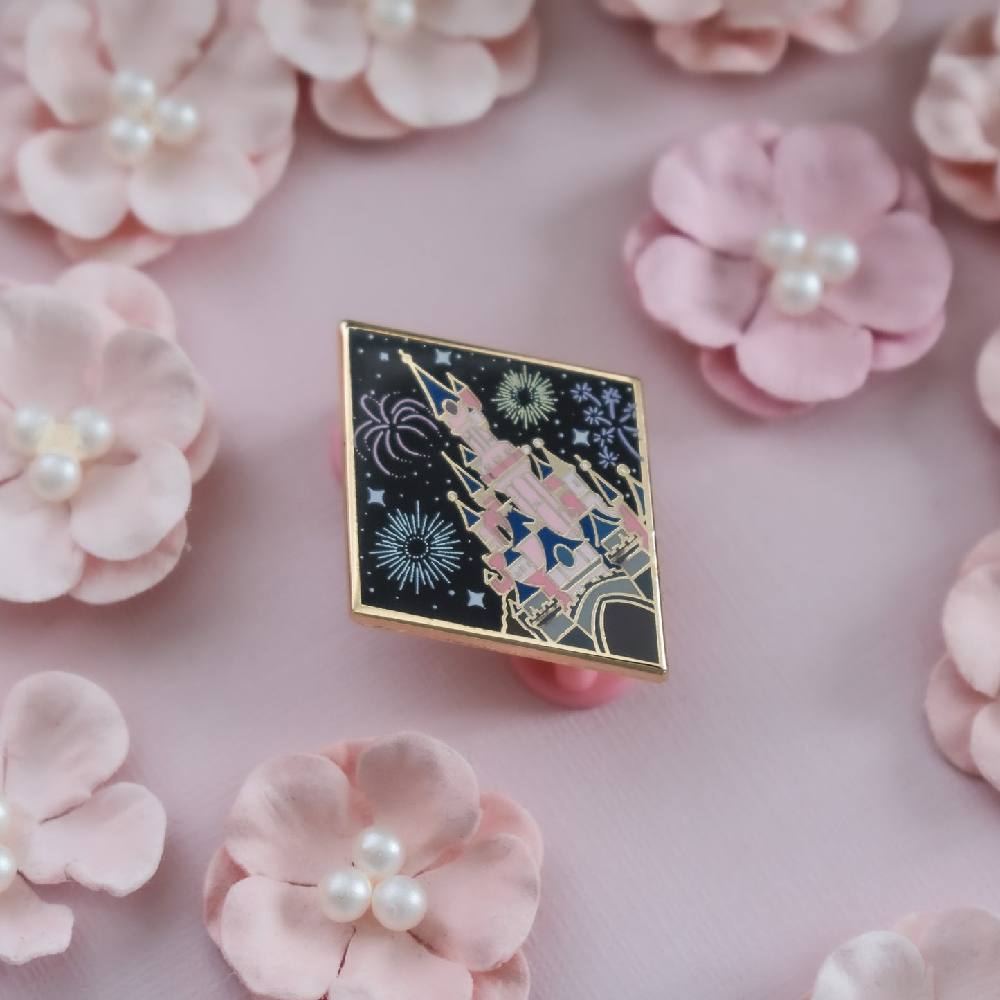 Fantasy Tower Enamel Pin