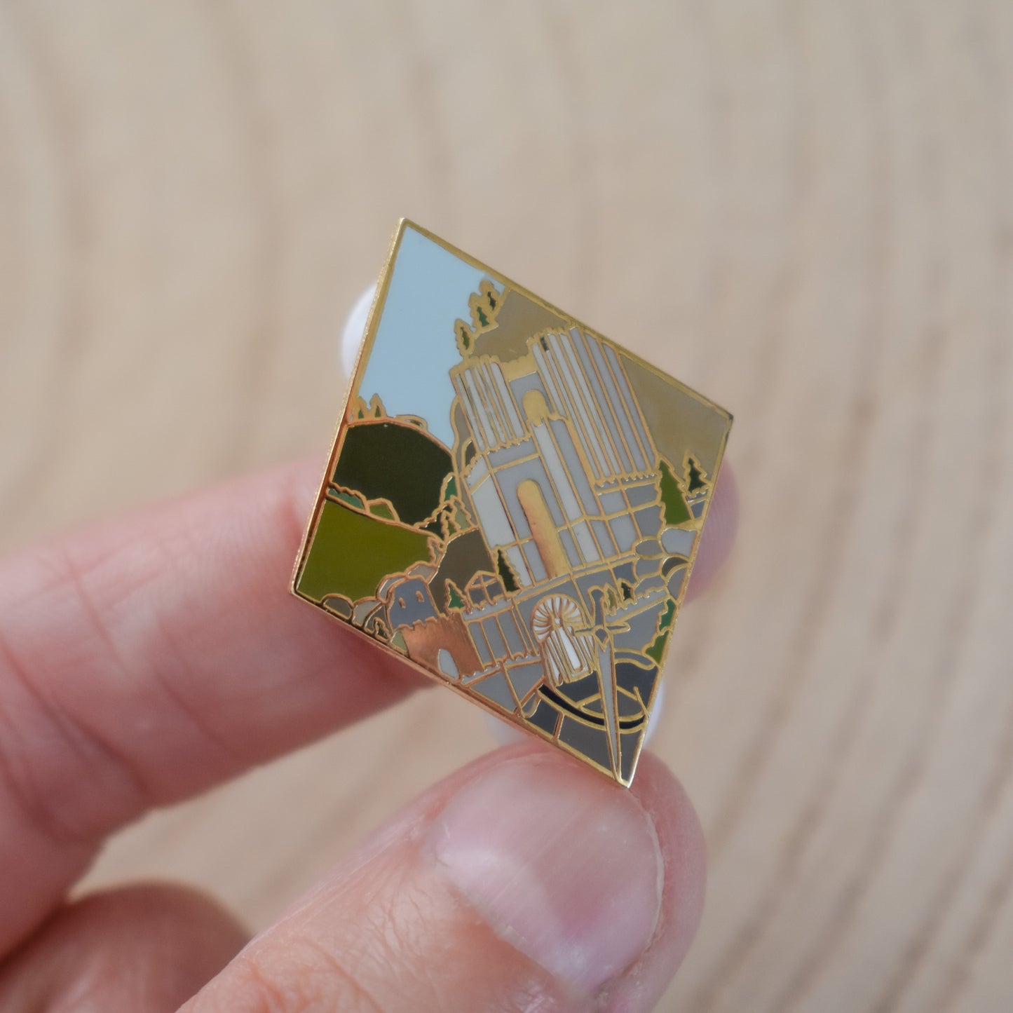 Fantasy Hold Enamel Pin