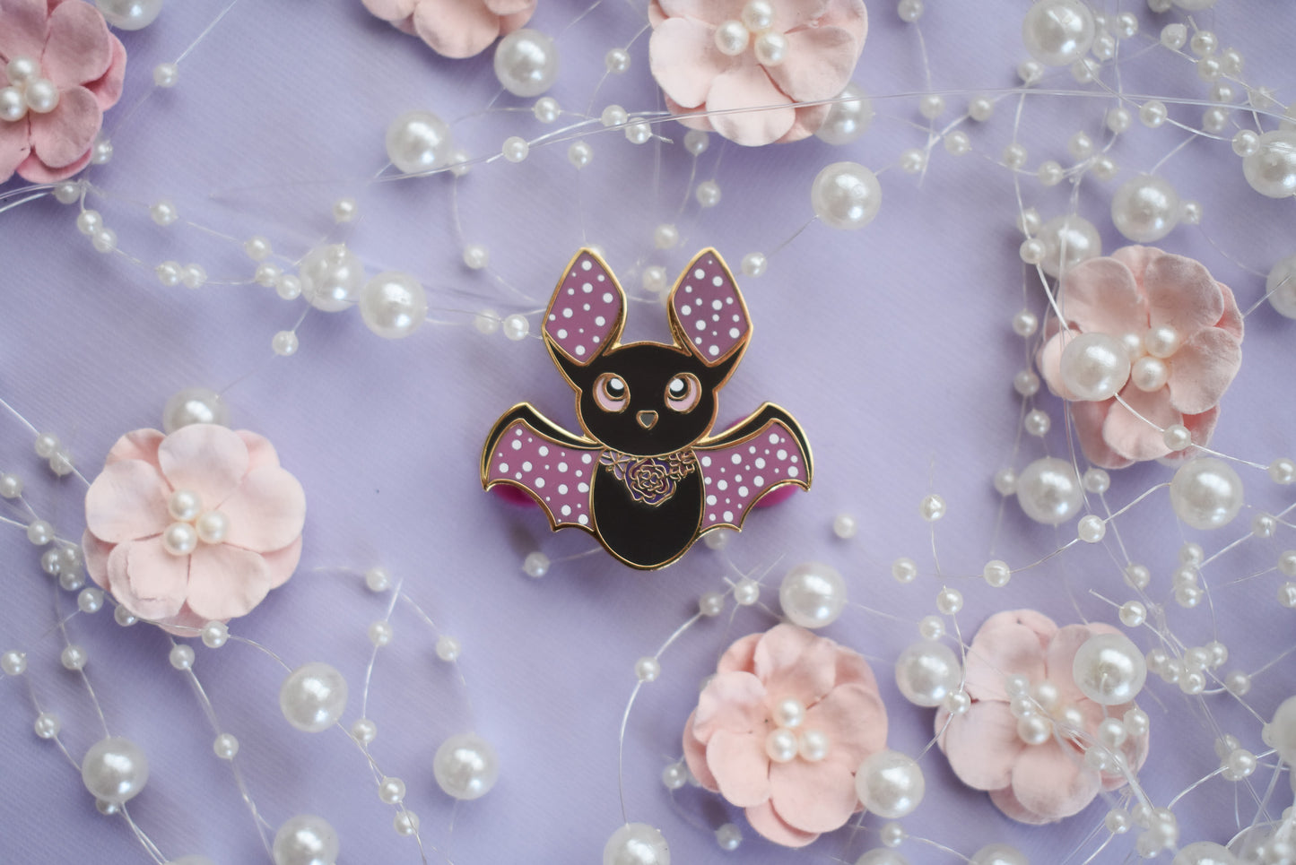 Bat Enamel Pin