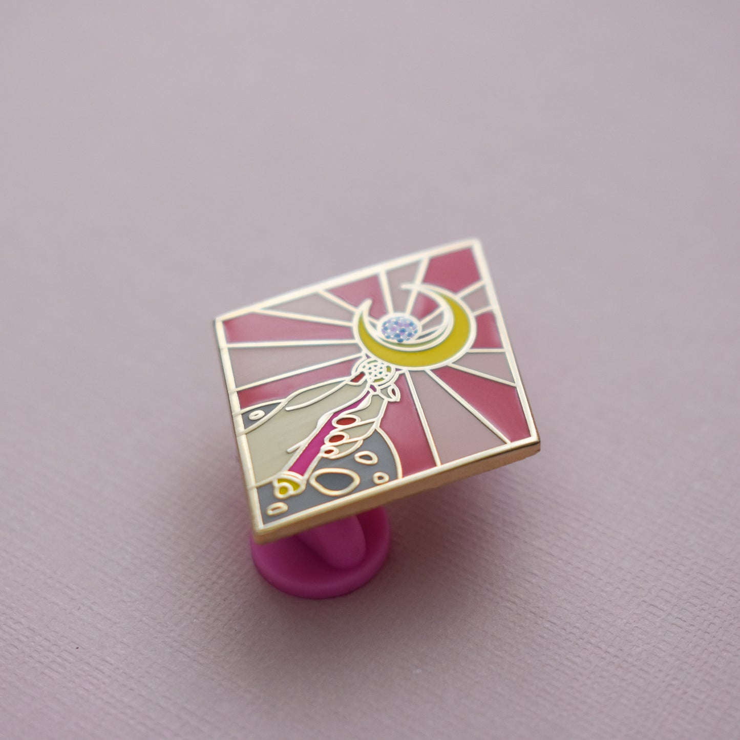 Scout Moon Enamel Pin