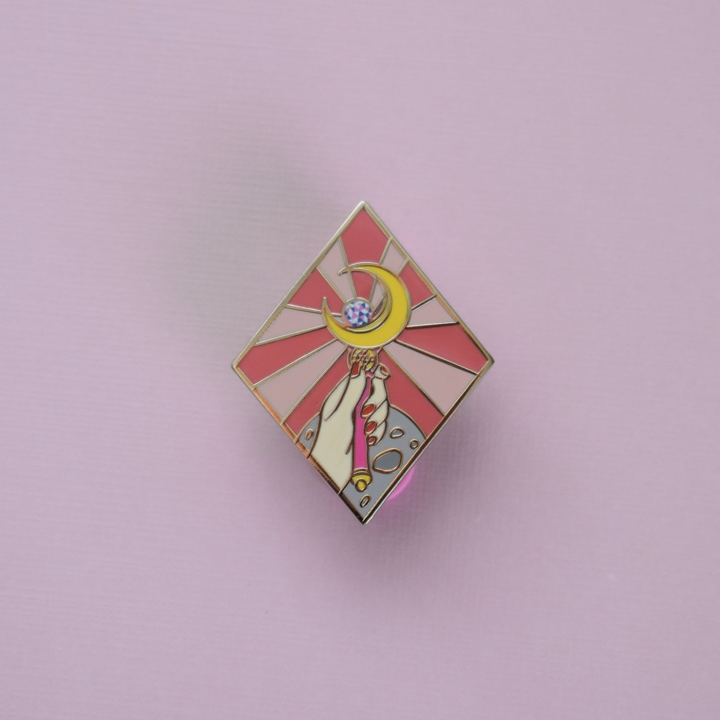 Scout Moon Enamel Pin