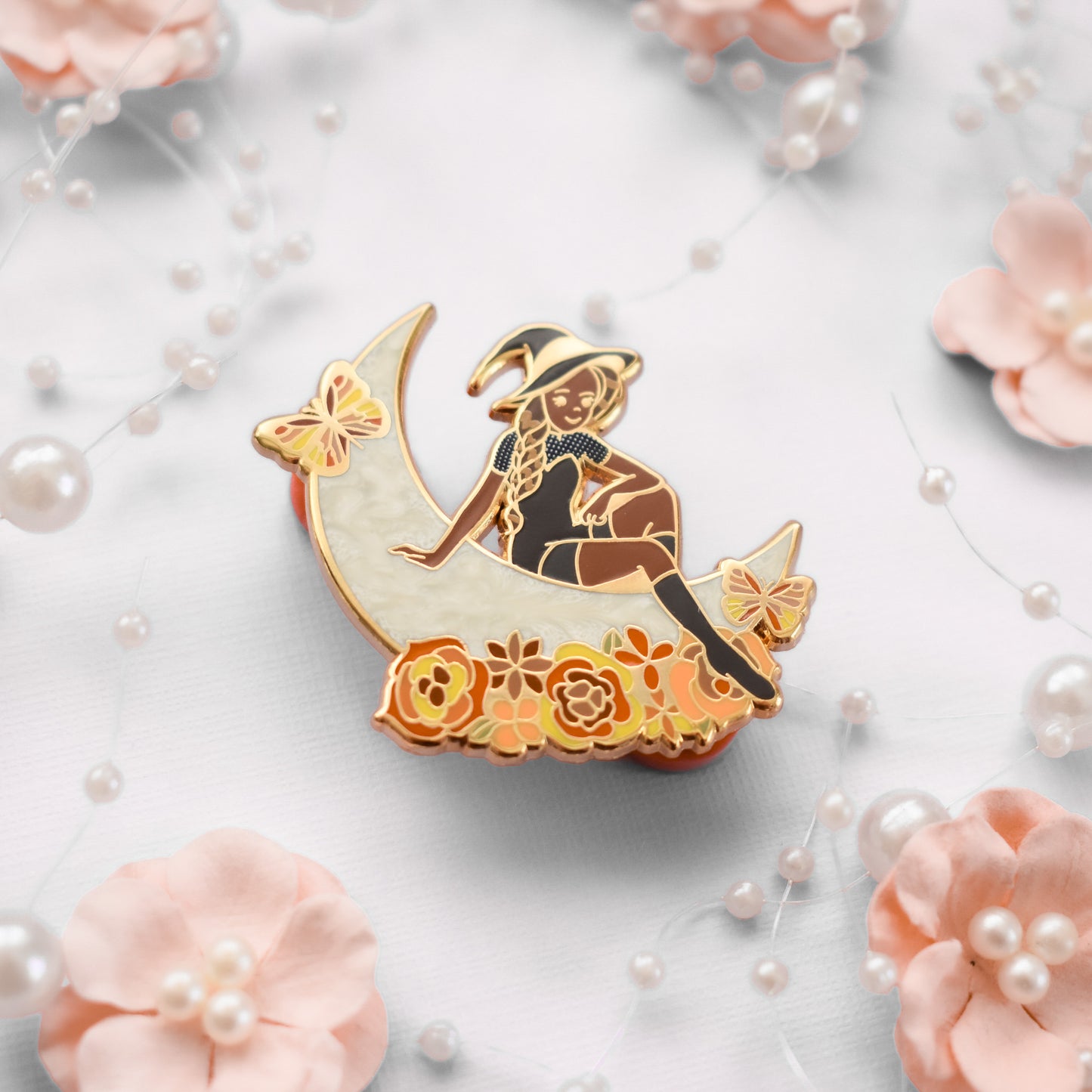 Moon Witch Enamel Pin