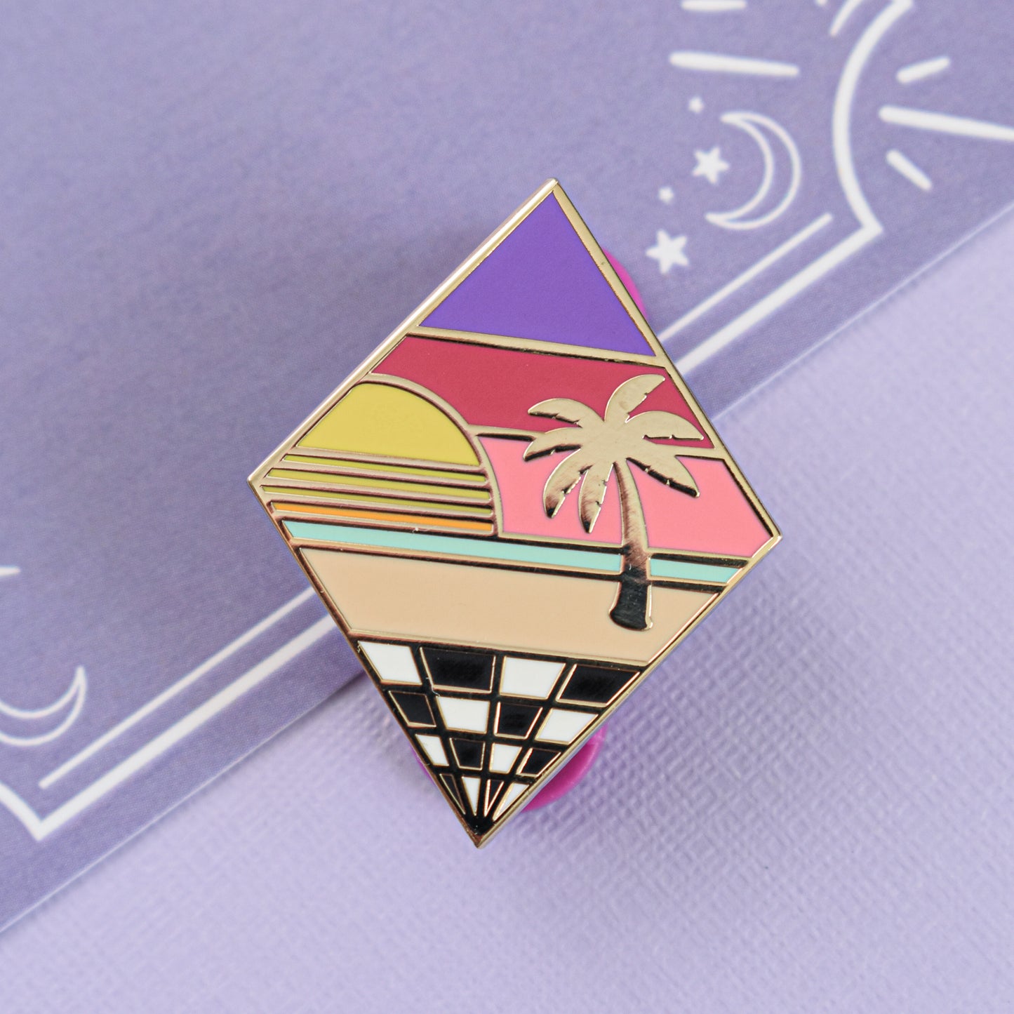 80s City Enamel Pin