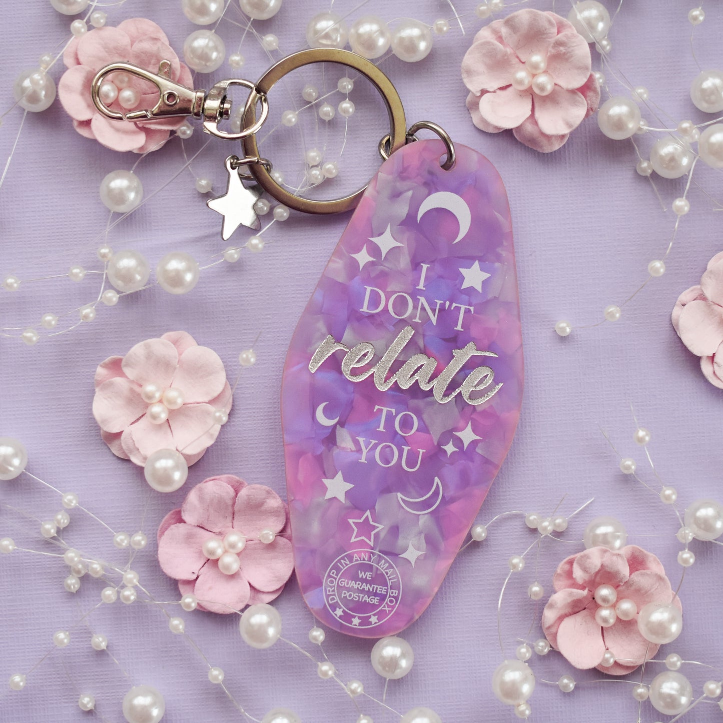 Don't Relate Keychain