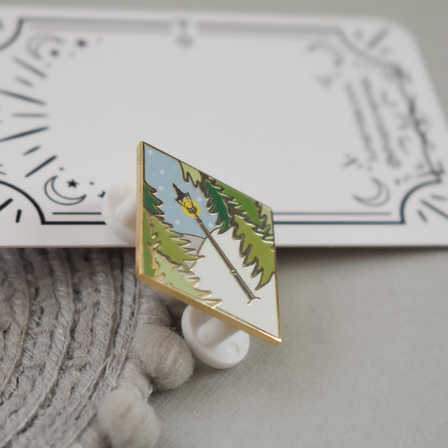 Narnia Enamel Pin