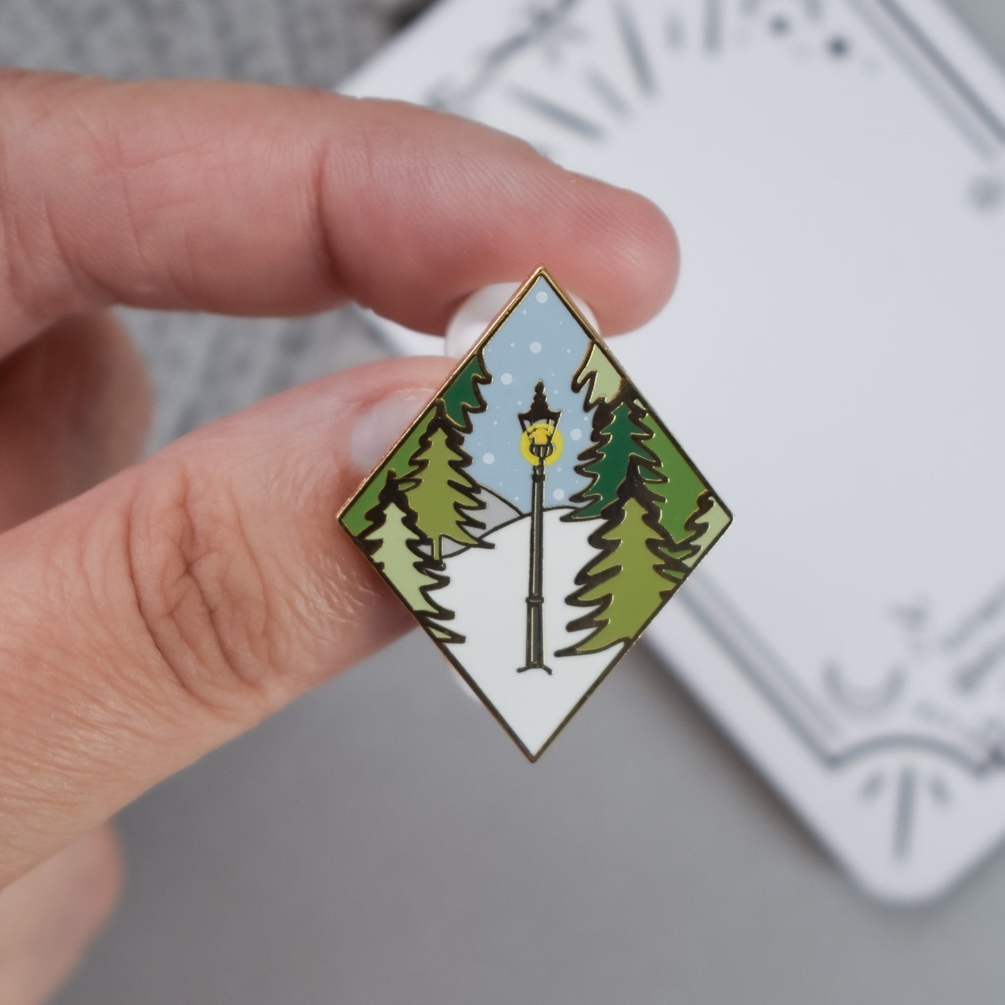 Narnia Enamel Pin