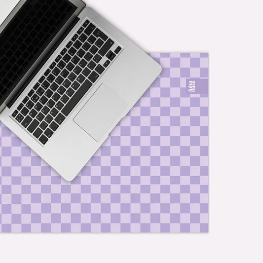 Purple Checkered