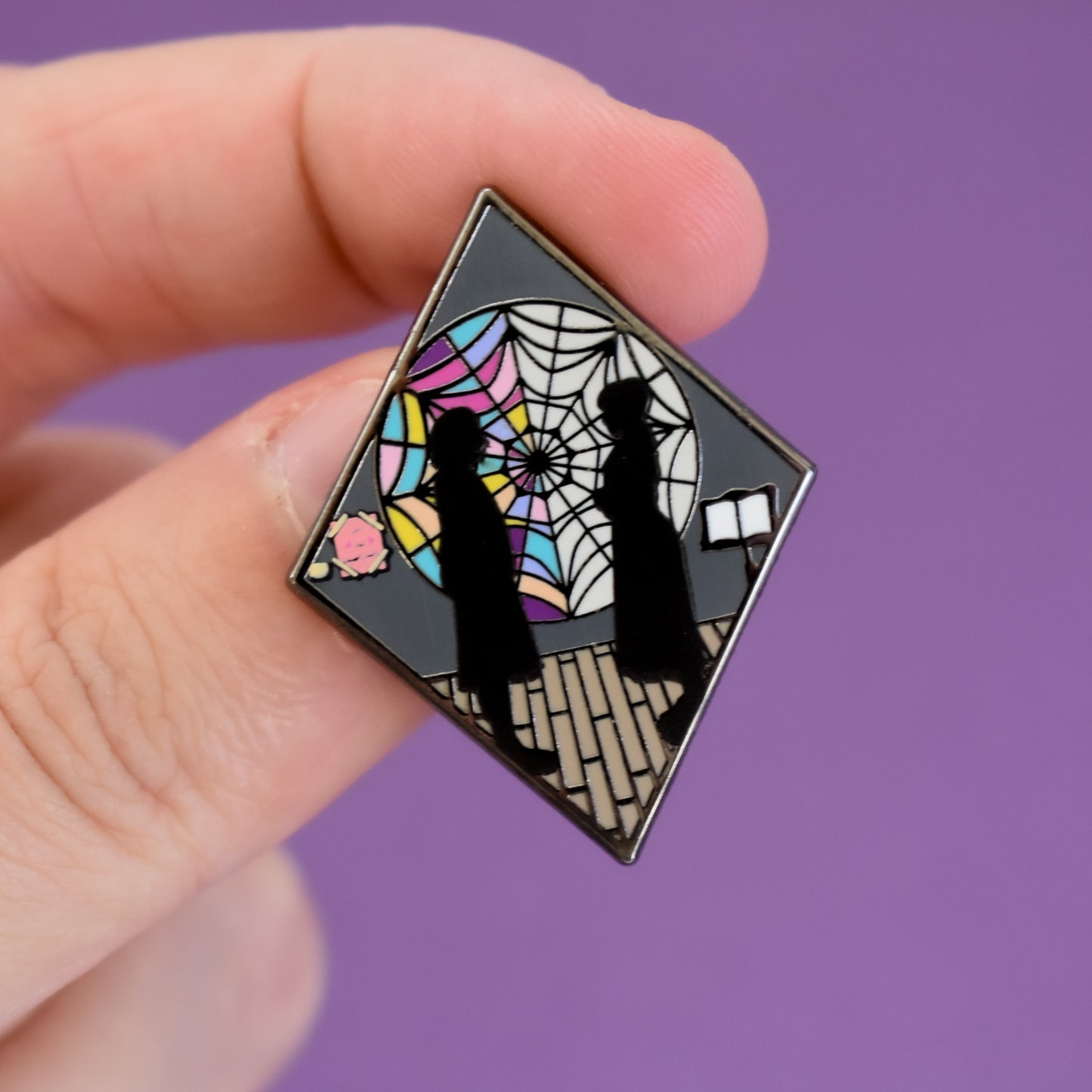 Nevermore Enamel Pin