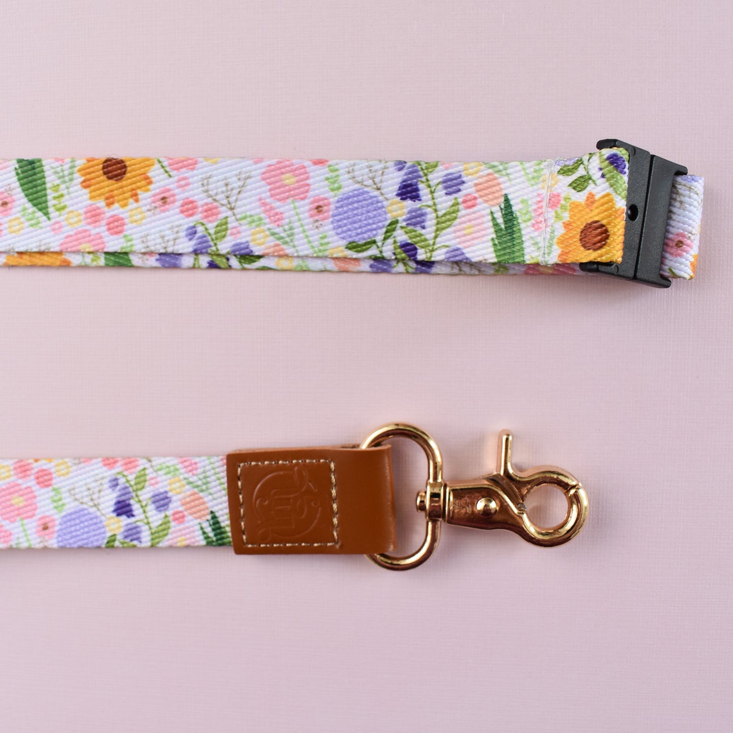 Spring Floral Lanyard
