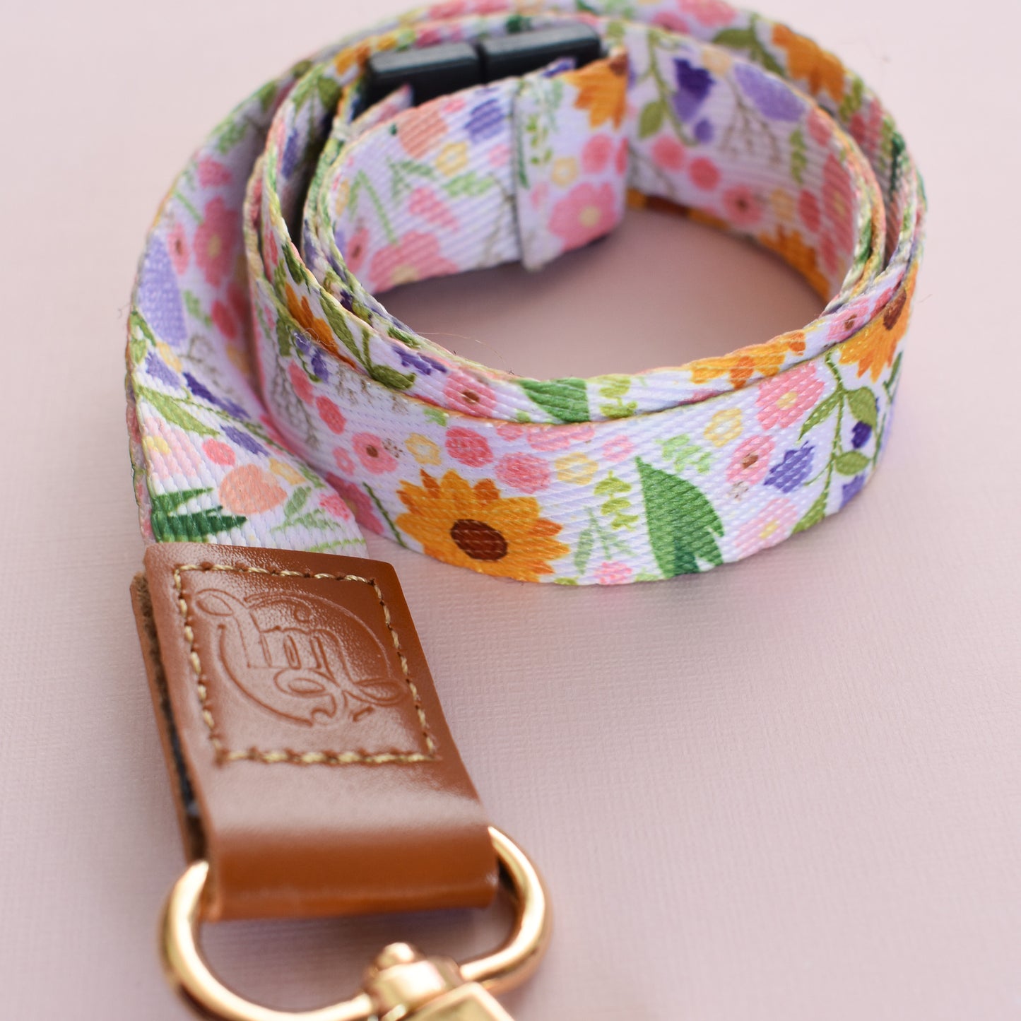 Spring Floral Lanyard