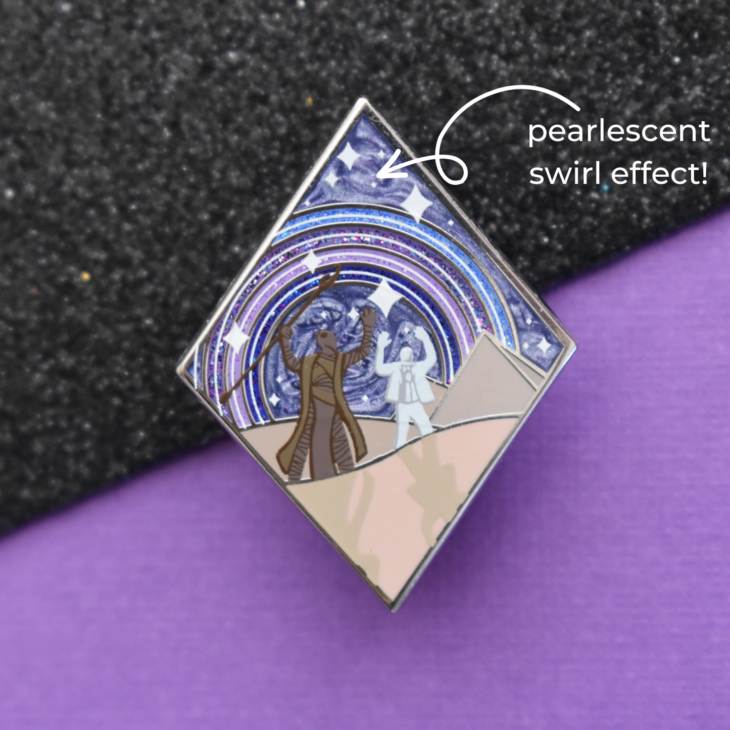 Knight Sky Enamel Pin