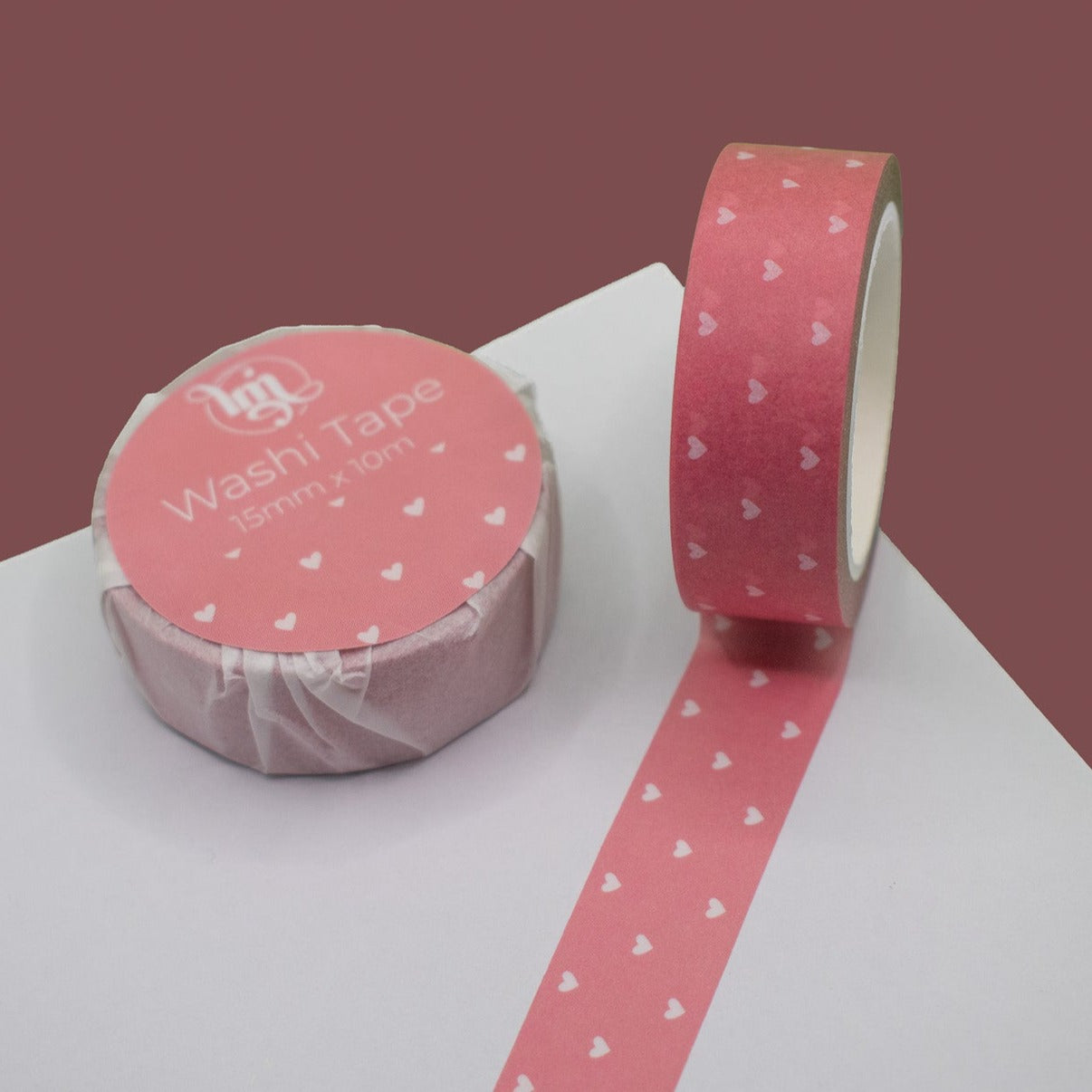 Mini Hearts Washi Tape