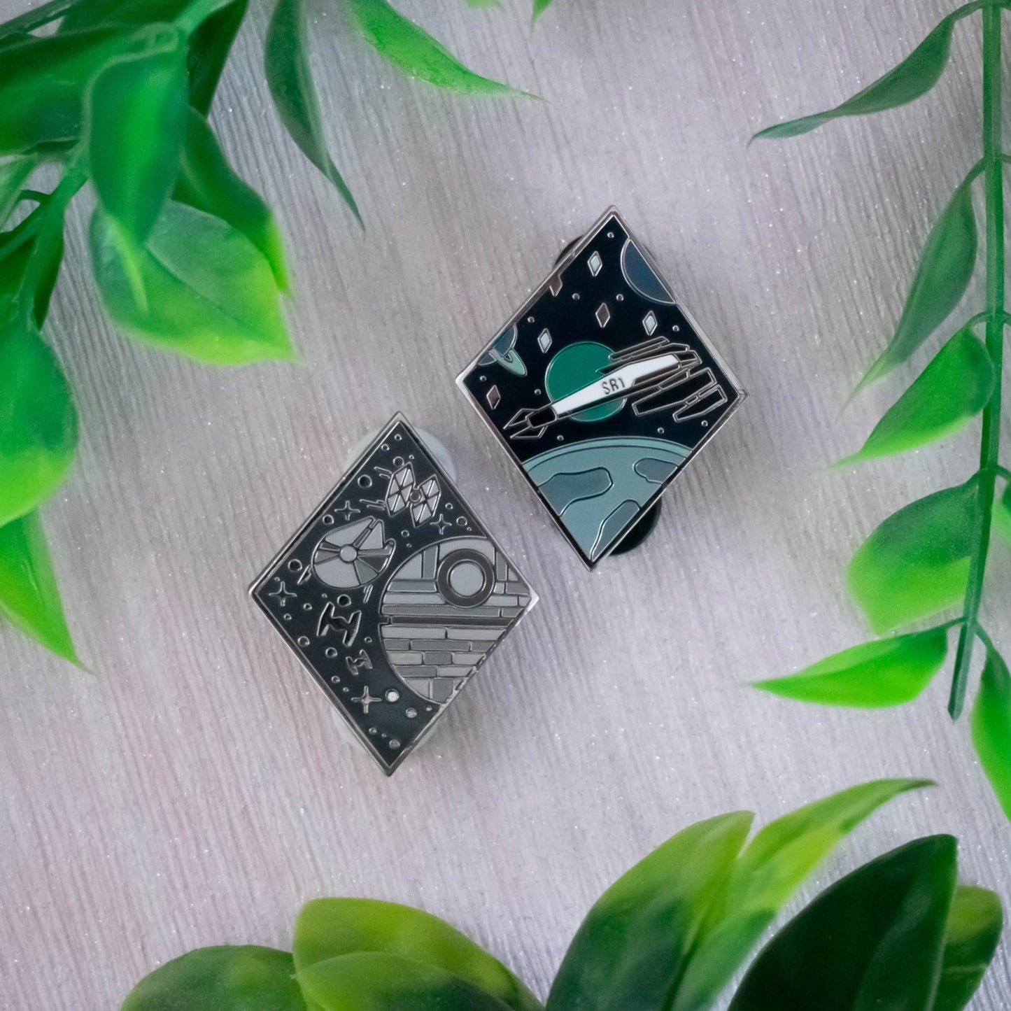 Normandy Enamel Pin
