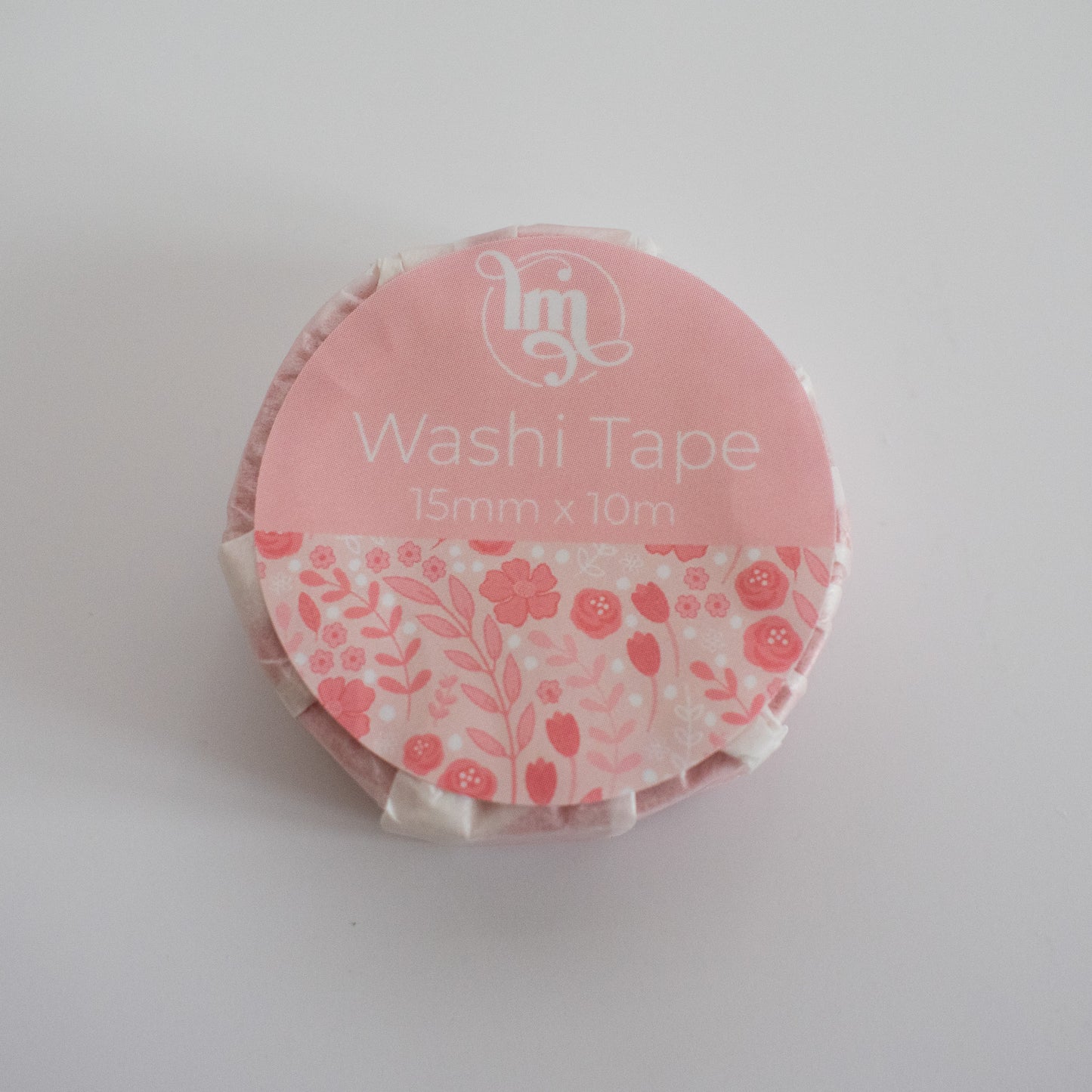 Light Pink Floral Washi Tape