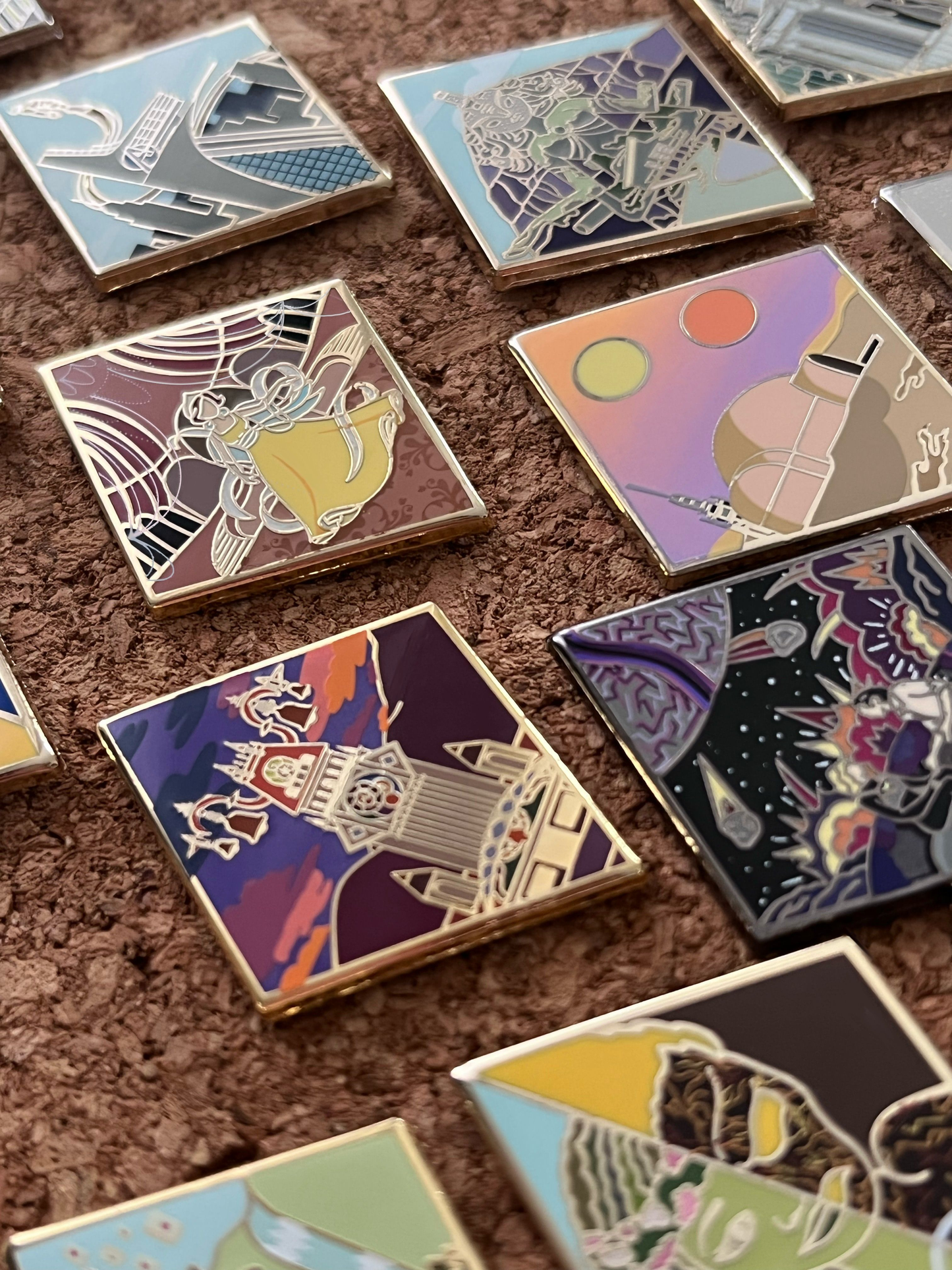 Winter Palace Enamel Pin