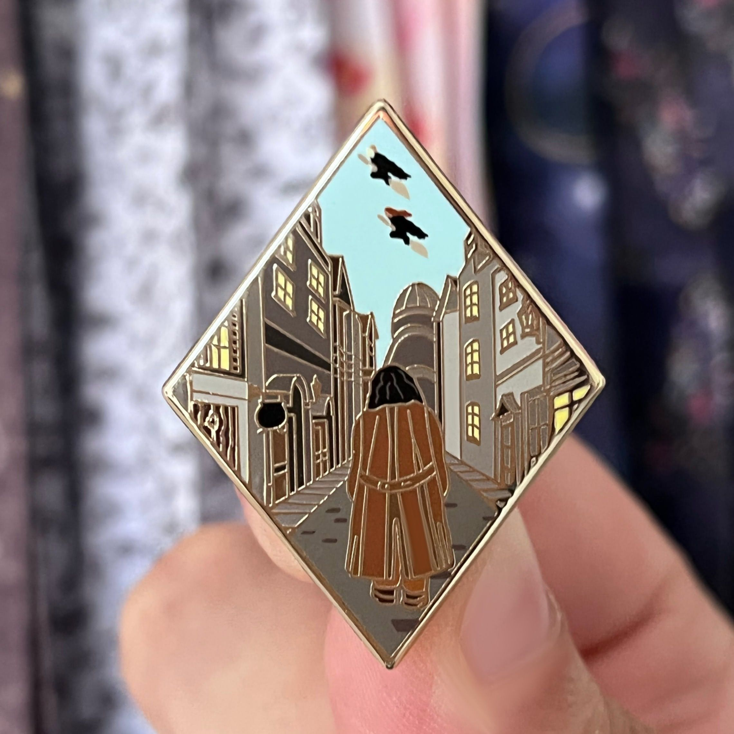 Magical Alley Enamel Pin
