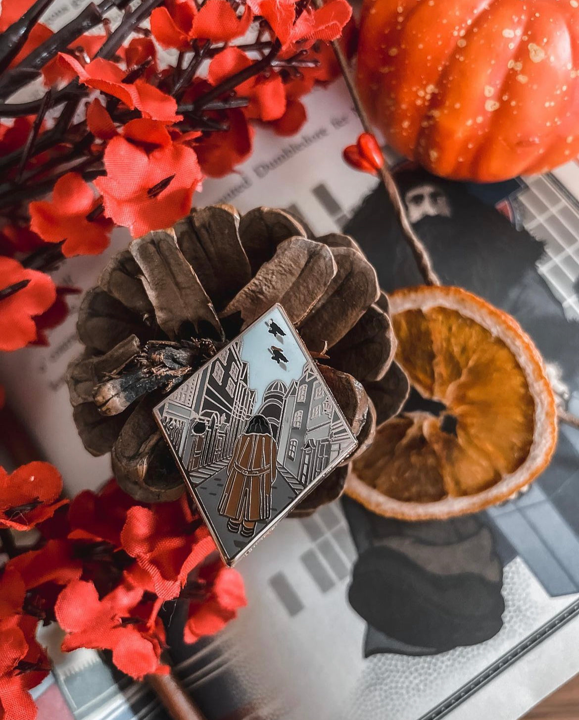 Magical Alley Enamel Pin