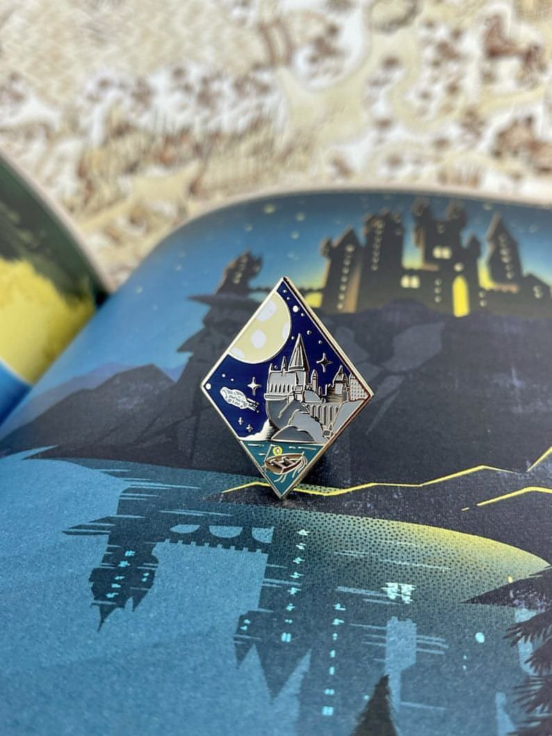 Wizard School Enamel Pin