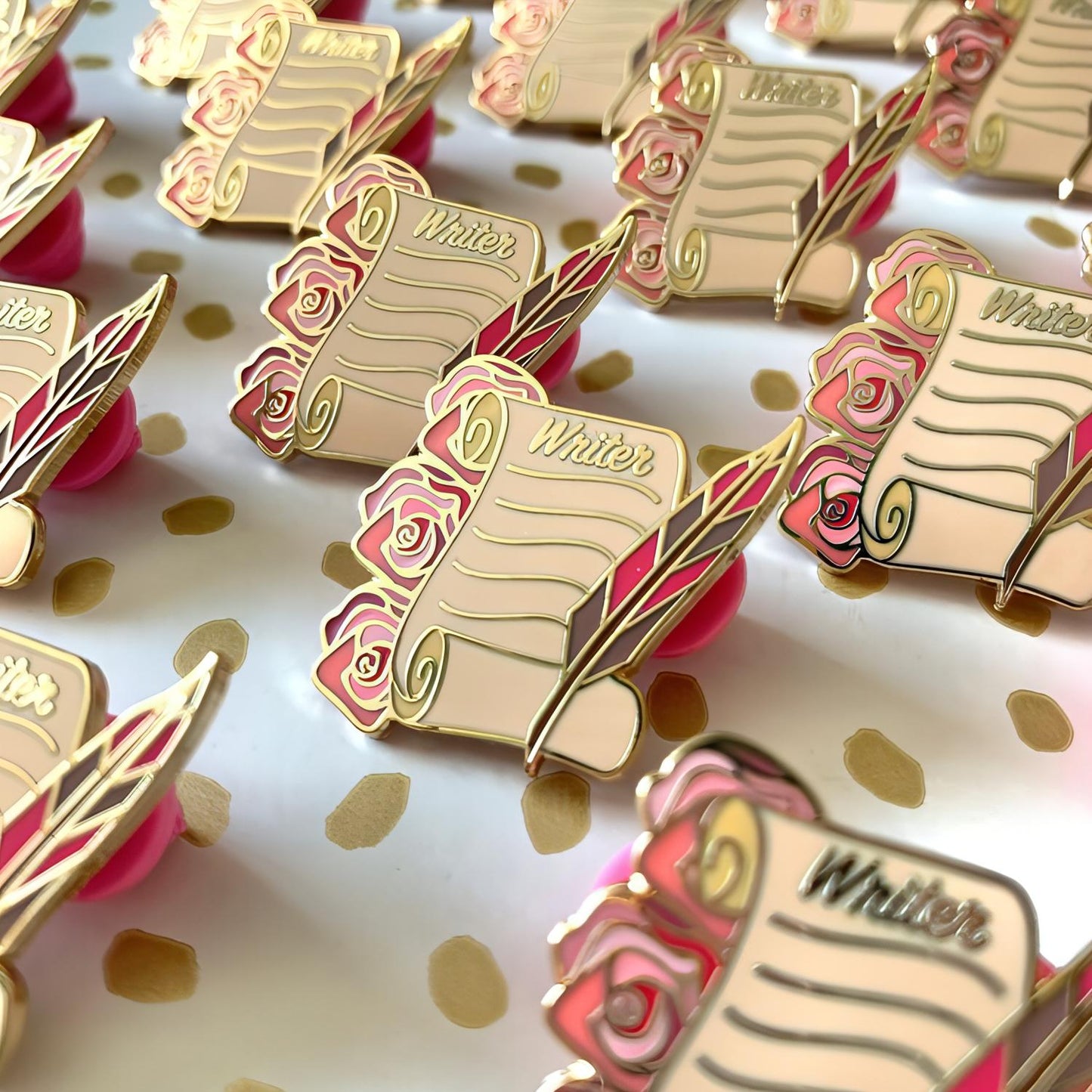 Lunamise | Writer Enamel Pin.