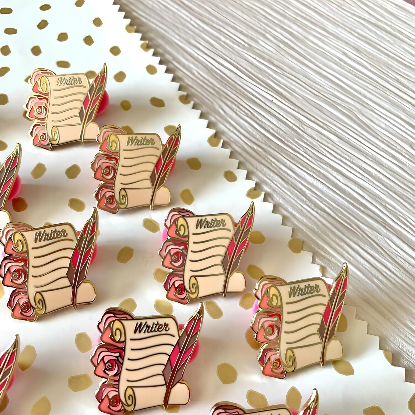 Lunamise | Writer Enamel Pin.