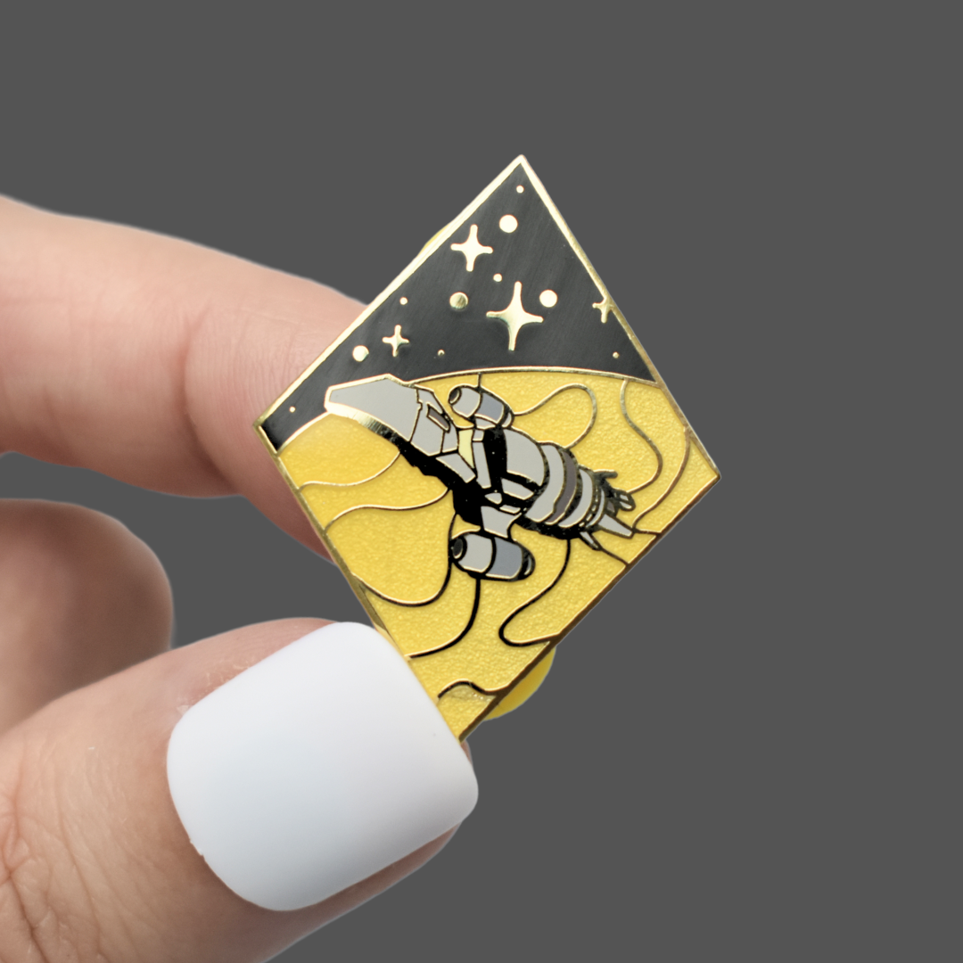 Serenity Enamel Pin