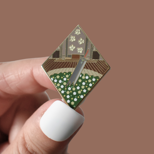 Slums Church Enamel Pin