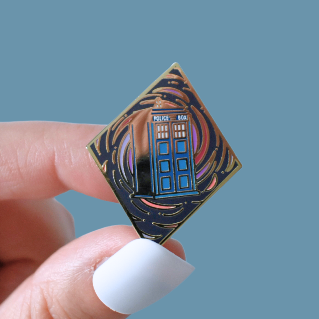 TARDIS Enamel Pin