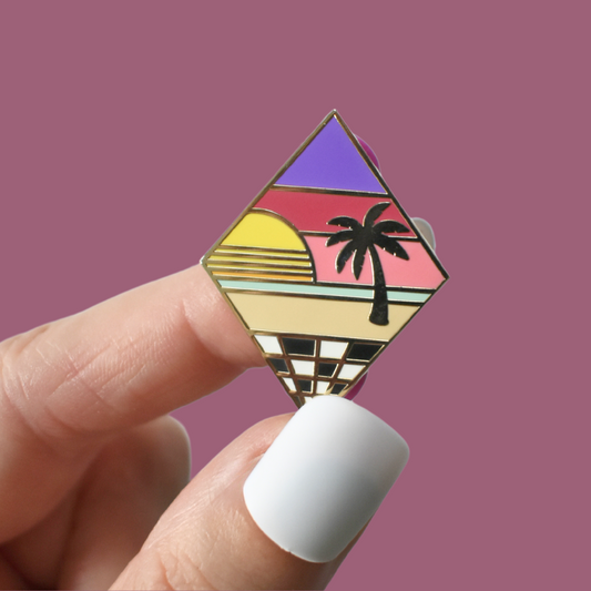 Vice City Enamel Pin