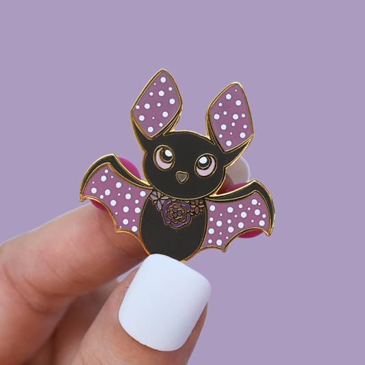 Bat Enamel Pin