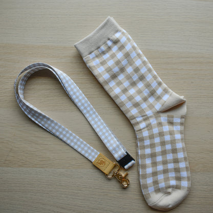 Beige Gingham