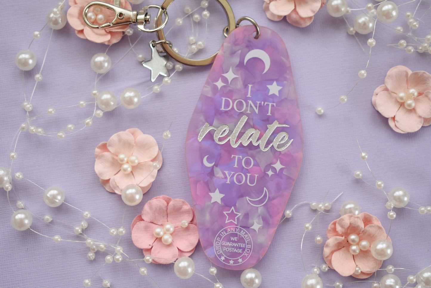 Don't Relate Keychain