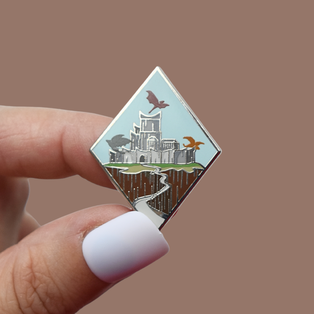 Dragon Island Enamel Pin