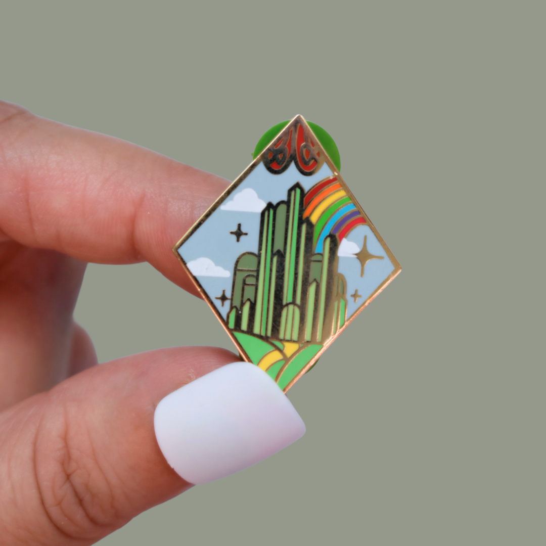 Emerald City Enamel Pin