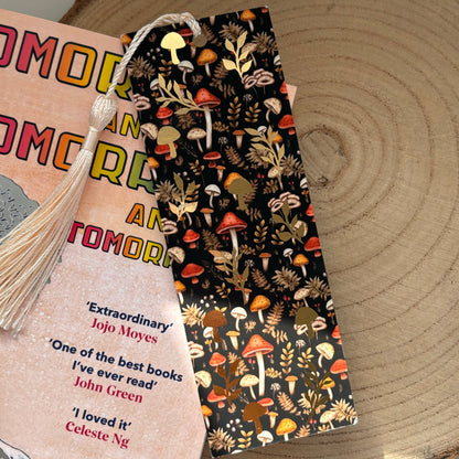 Woodland Foil Bookmark