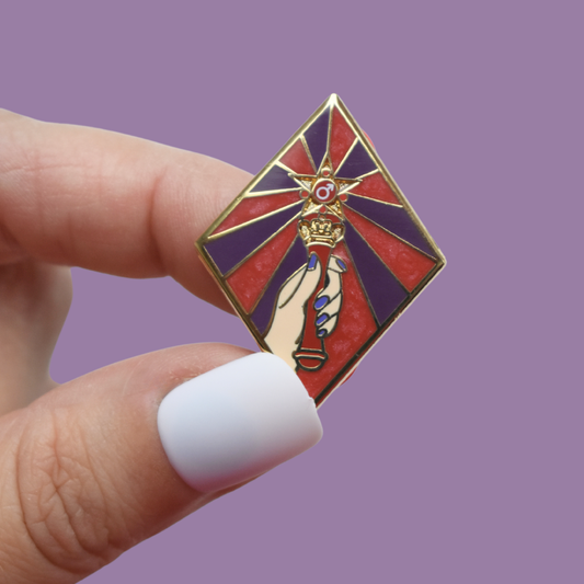 Scout Mars Enamel Pin