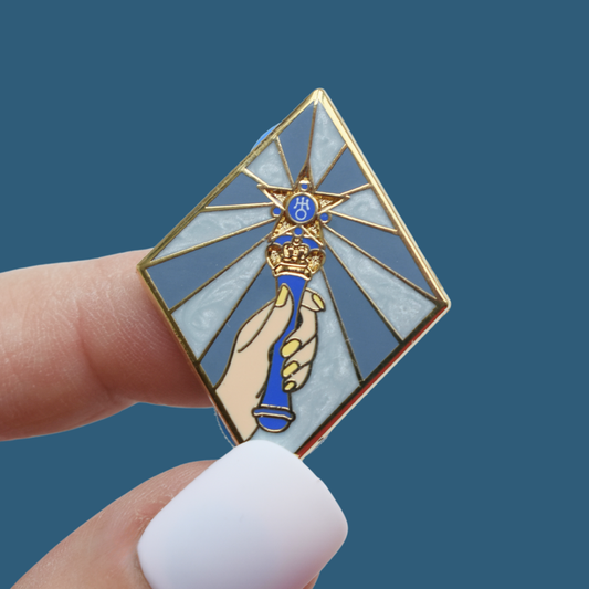 Scout Uranus Enamel Pin