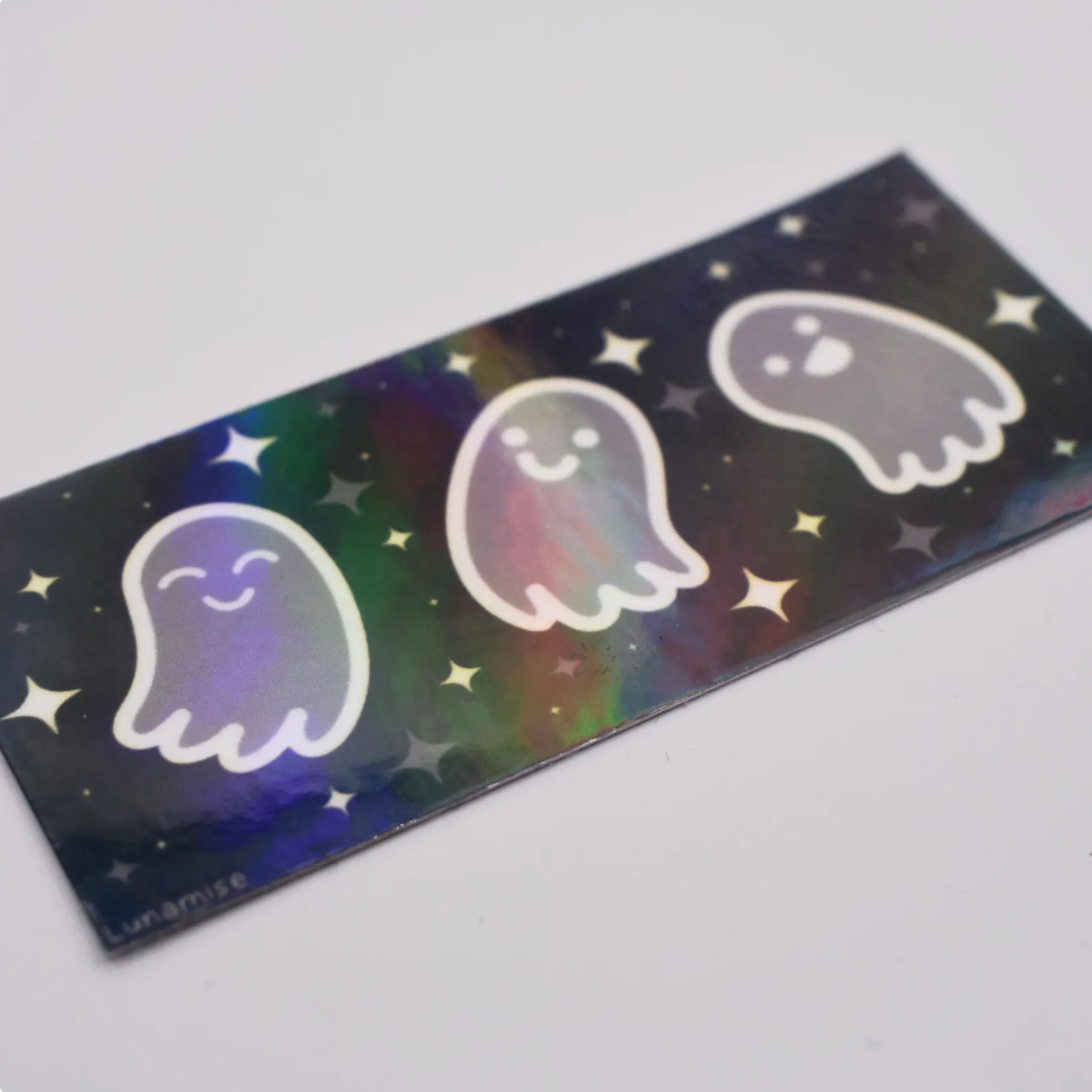 Cute Ghosts Die Cut Sticker