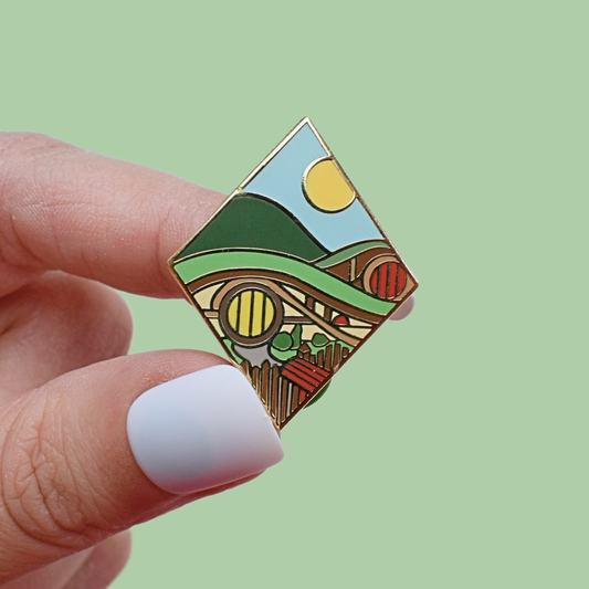 Shire House Enamel Pin