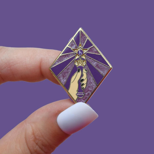 Scout Saturn Enamel Pin