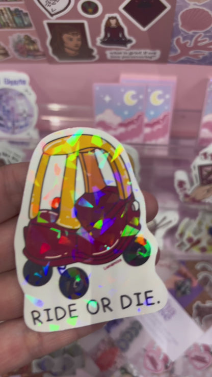 Holographic Vinyl Sticker