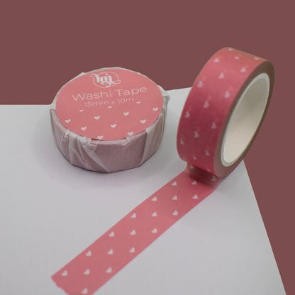 Mini Hearts Washi Tape