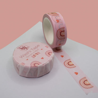 Pink Rainbows Washi Tape