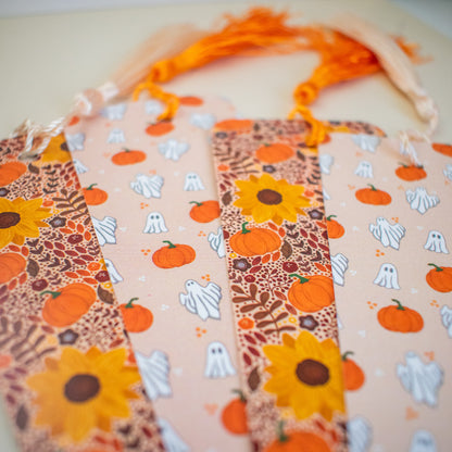 Ghosts and Pumpkins Bookmark