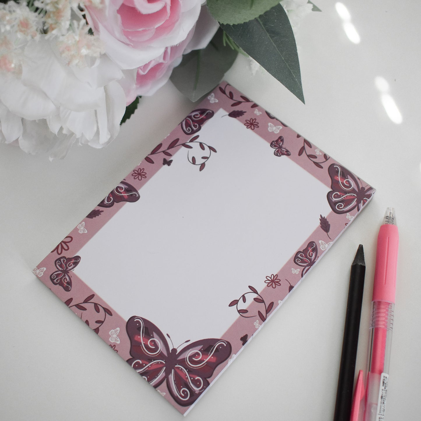 Butterfly A6 Memo Pad