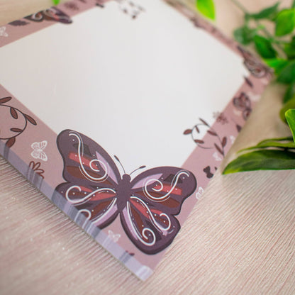 Butterfly A6 Memo Pad