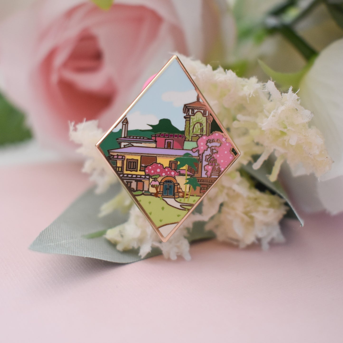 Colombian Home Enamel Pin